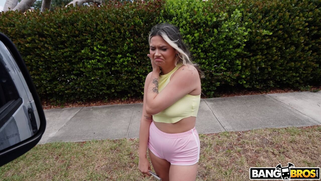 Kaia Is All Smiles All Tits