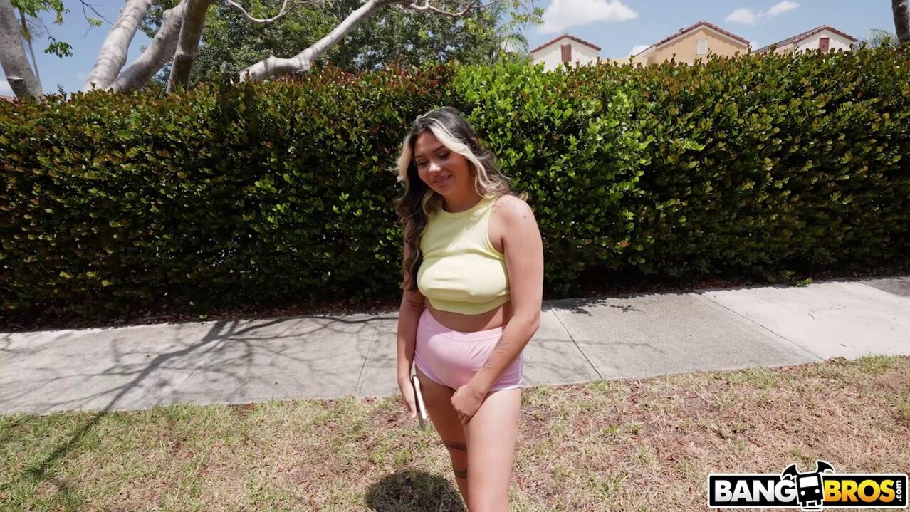 Kaia Is All Smiles All Tits