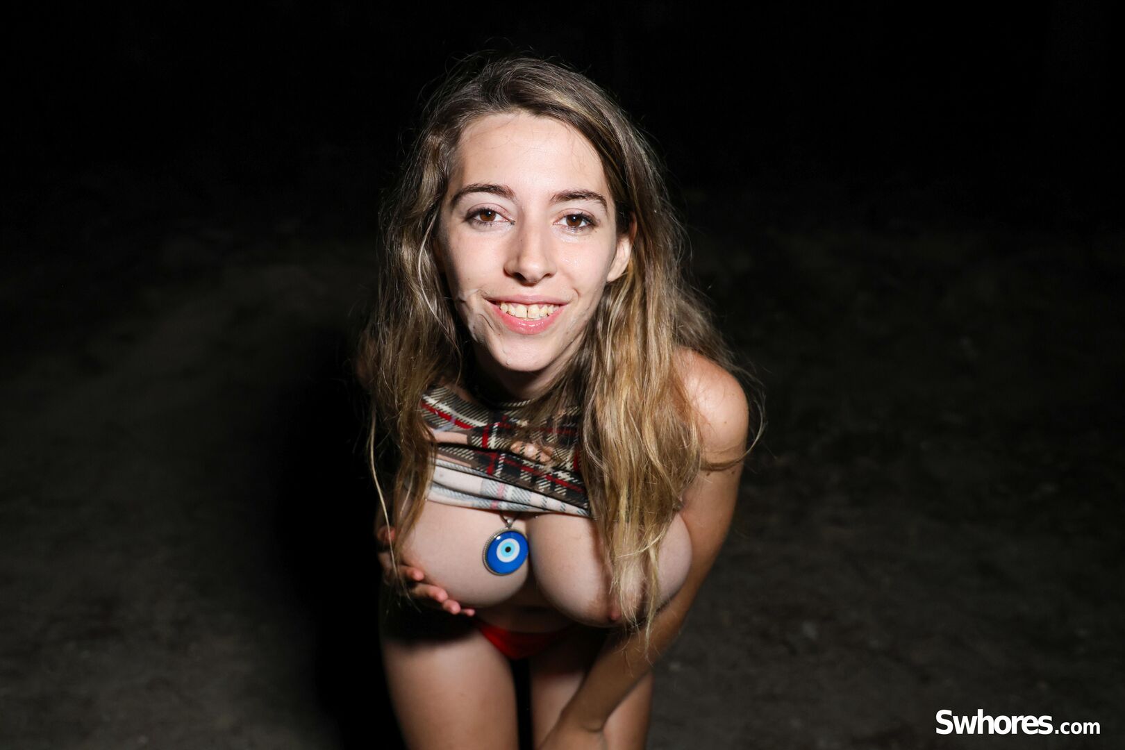 She needs money to pay her new tits