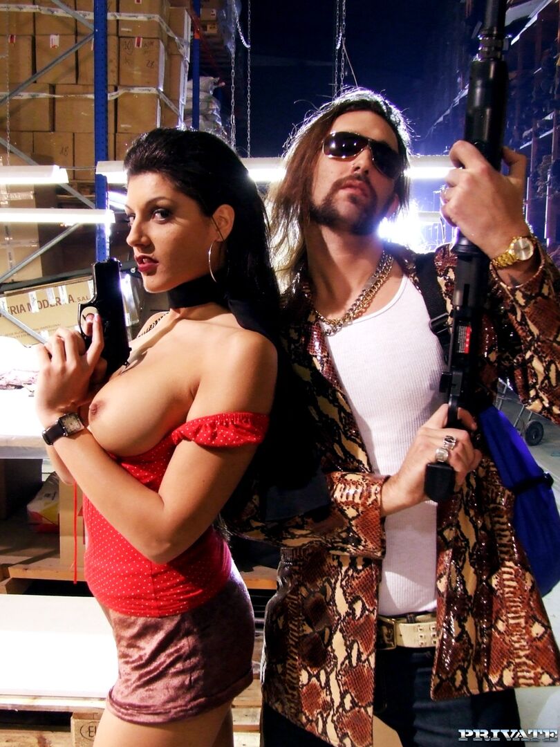 Miss Natalia Takes a Hostage Indoors and Lets Him Fuck Her in the Ass