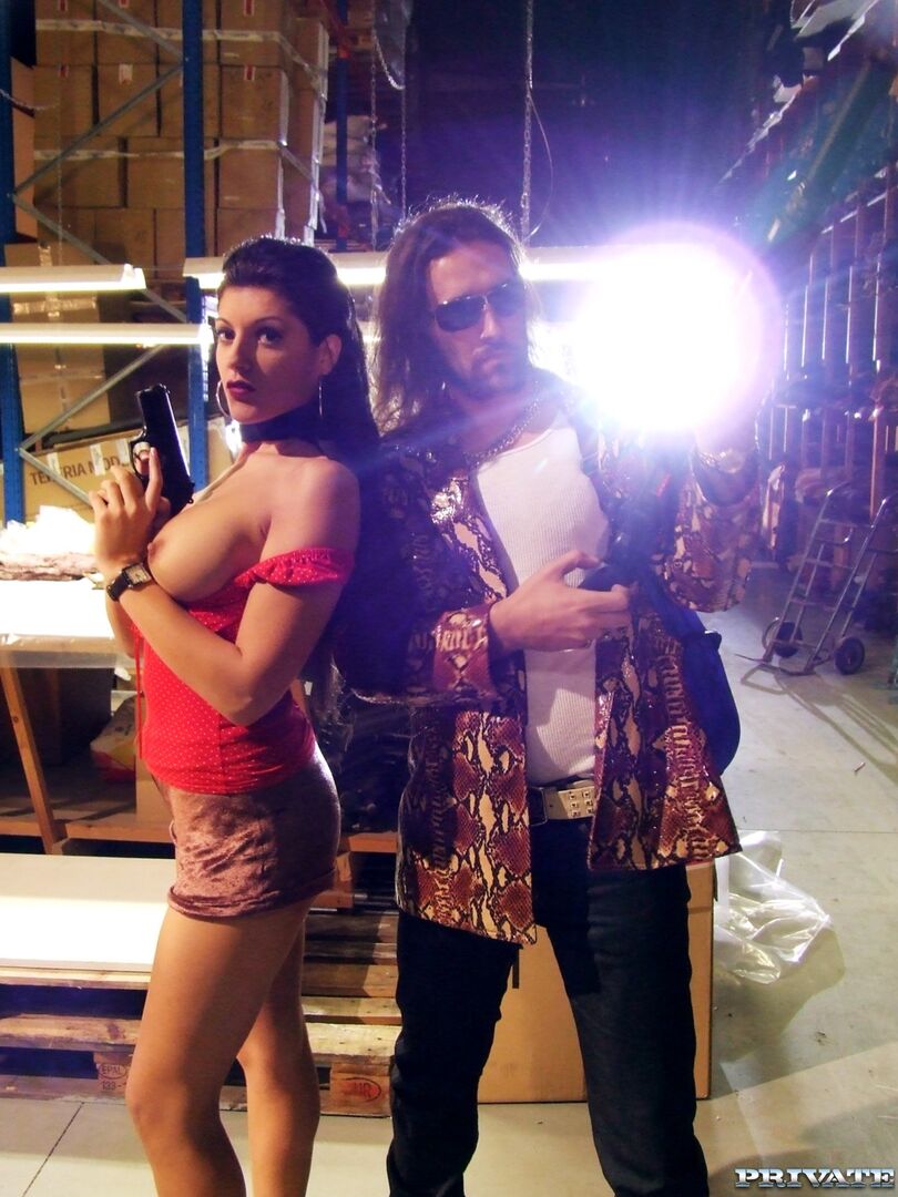 Miss Natalia Takes a Hostage Indoors and Lets Him Fuck Her in the Ass