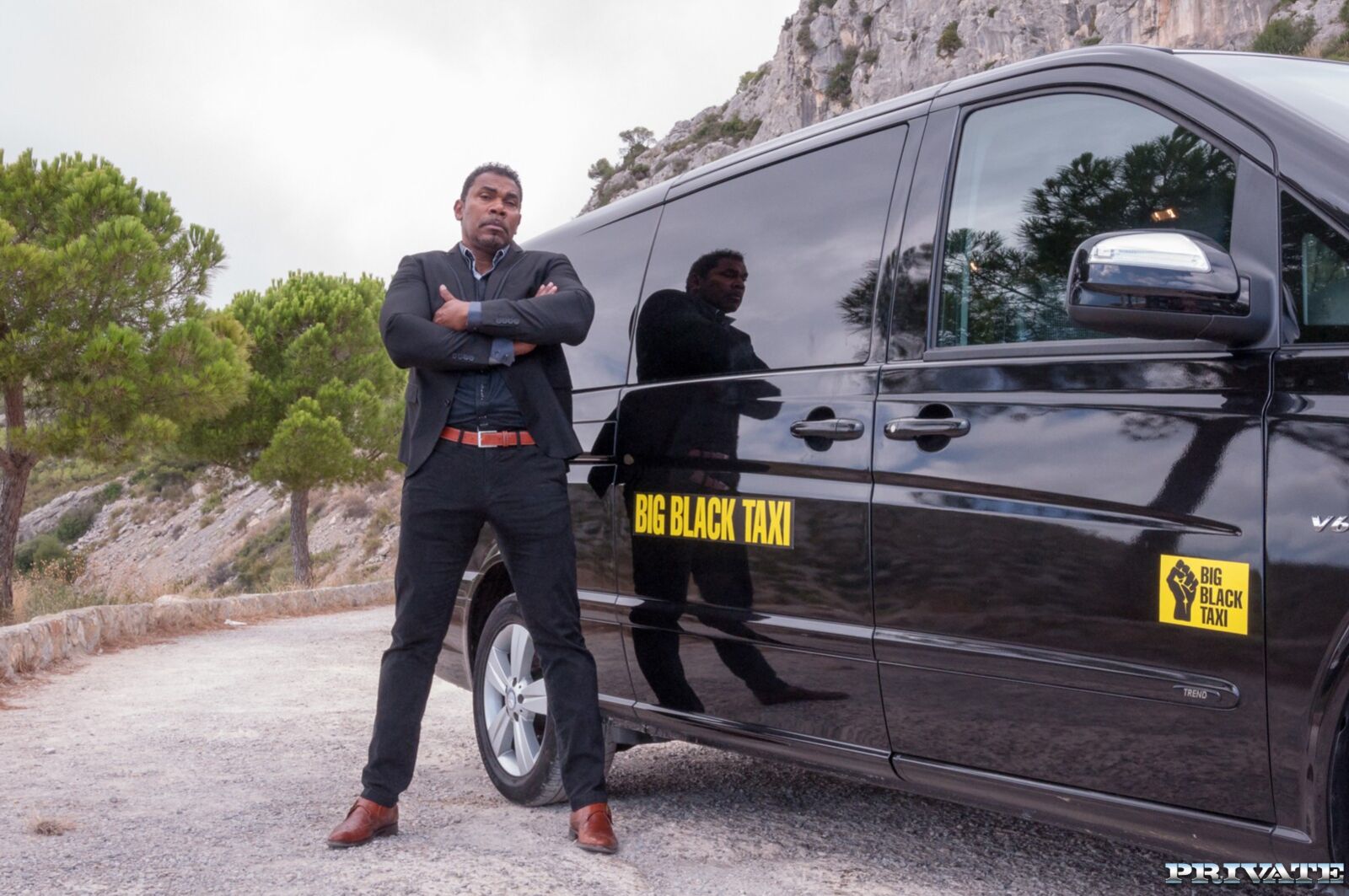 Violette Takes a Black Taxi and Then the Black Cock of the Driver
