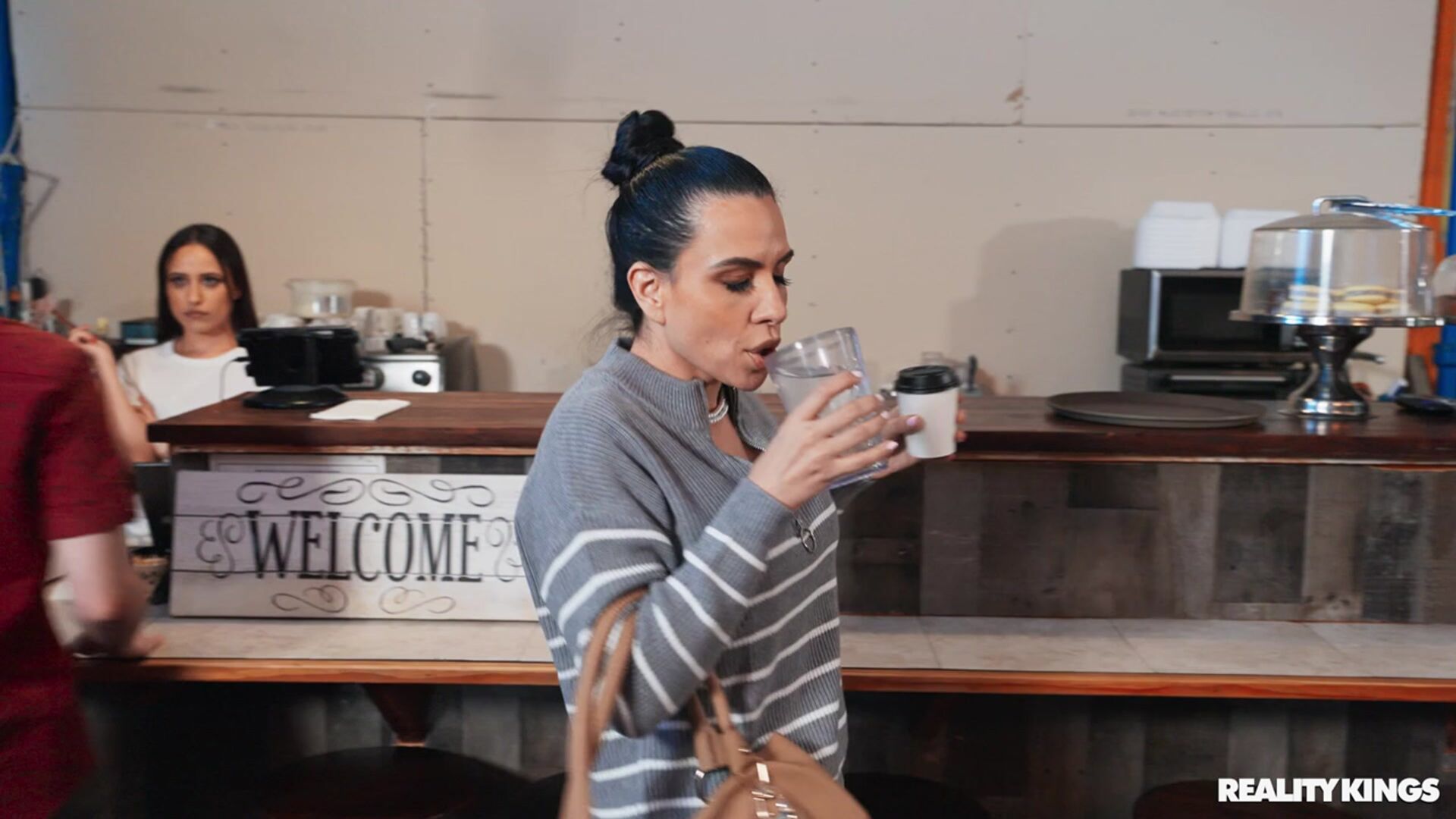 Karen Fucks The Coffee Shop Girl