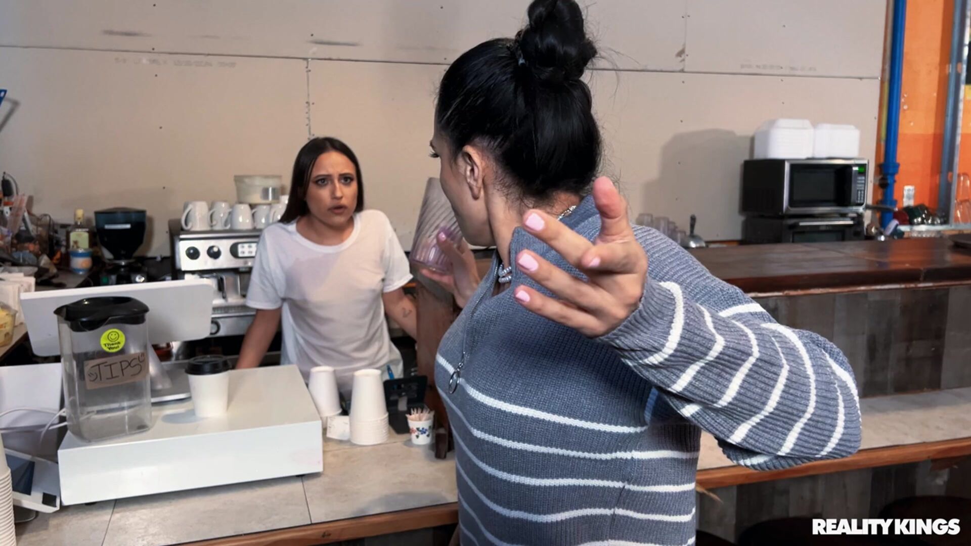 Karen Fucks The Coffee Shop Girl
