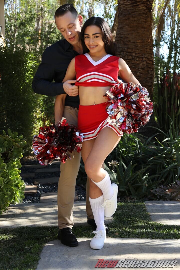 Vanessa Moon Squeezes In Some After School Homework