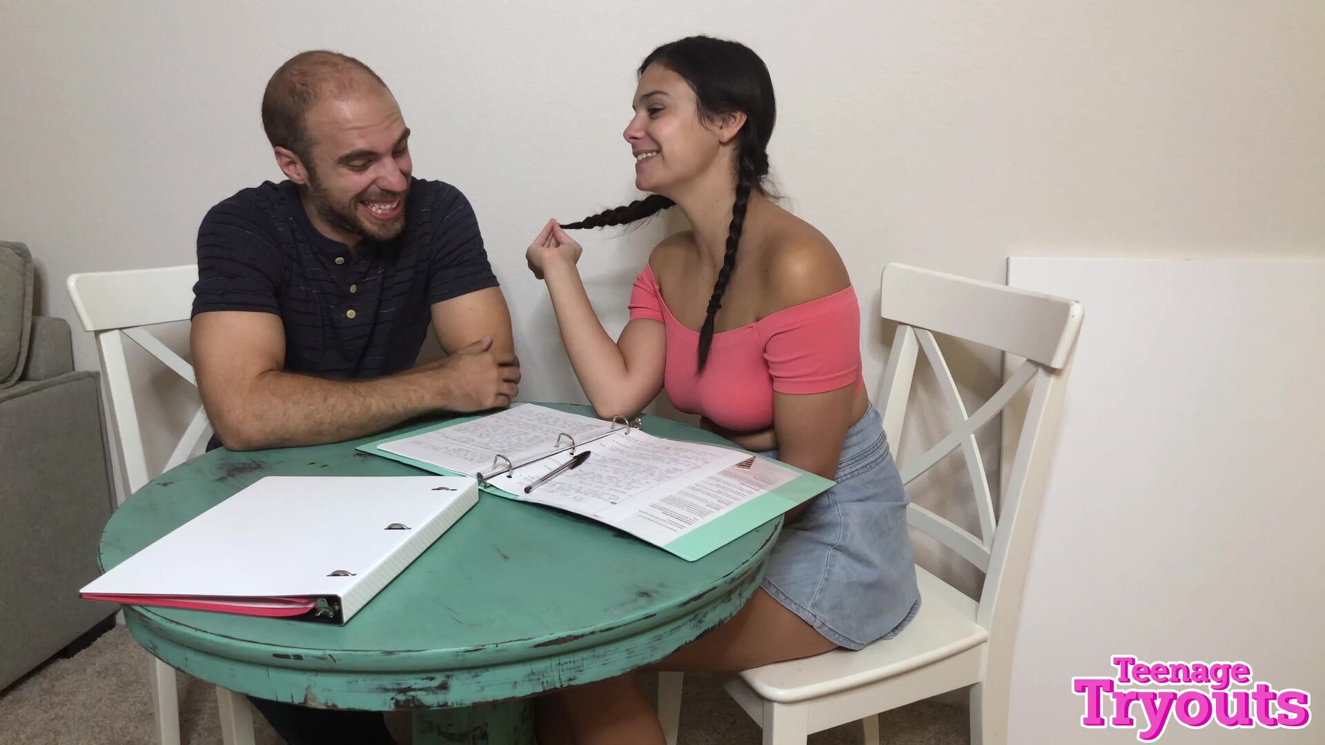 Violet Starr Study Date with Stepbro