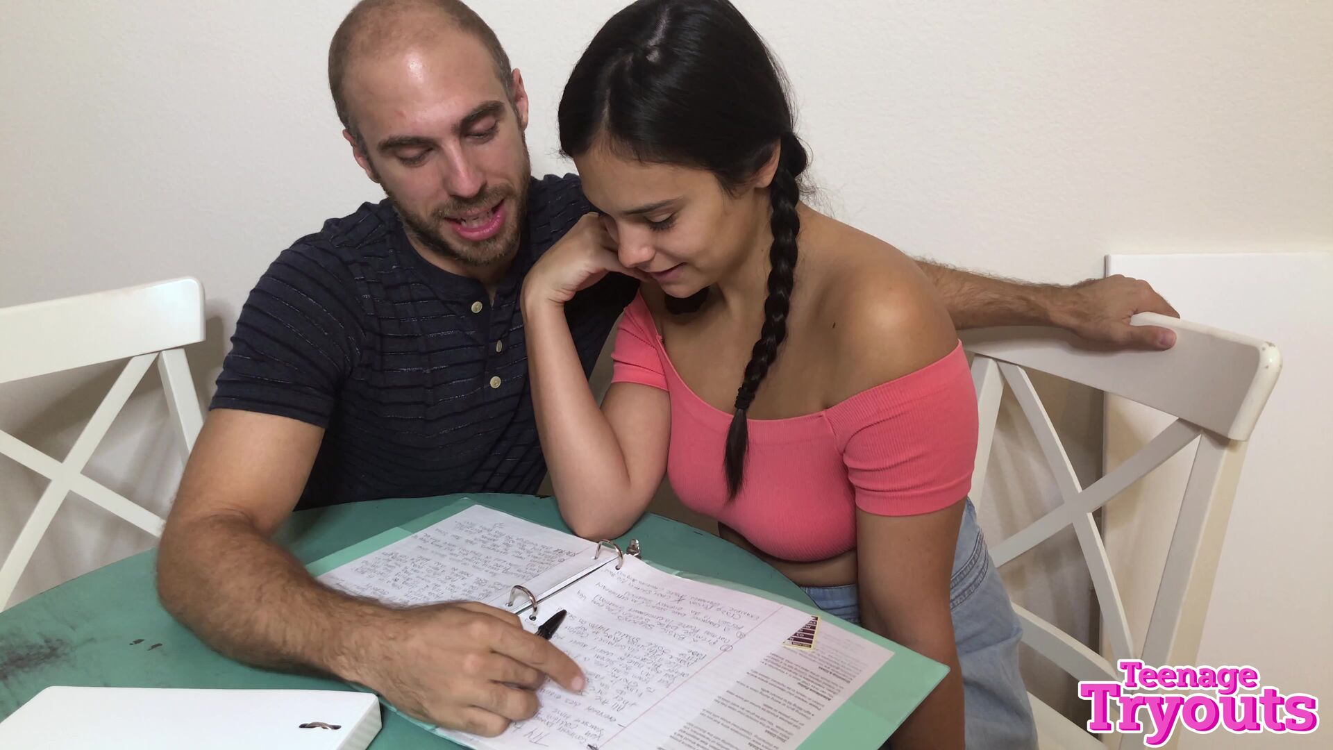 Violet Starr Study Date with Stepbro