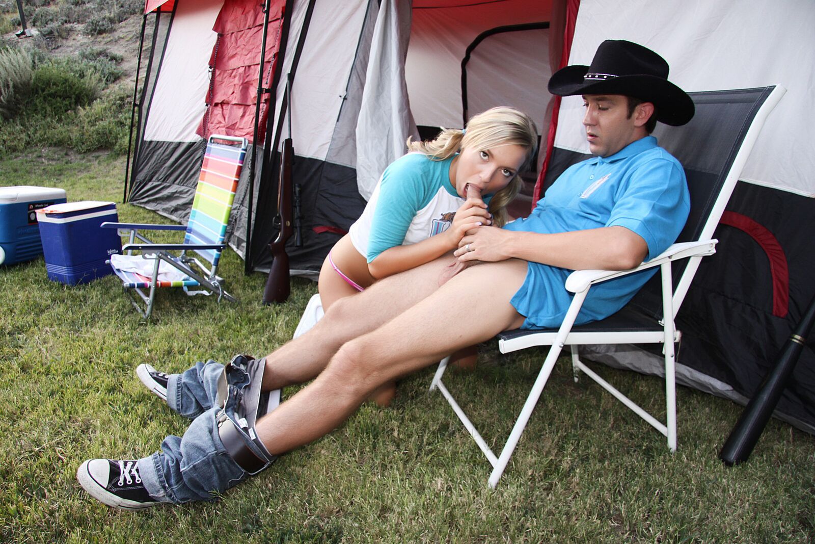 Will Powers And Ally Kay Meet Outdoors For A Hot Fucking