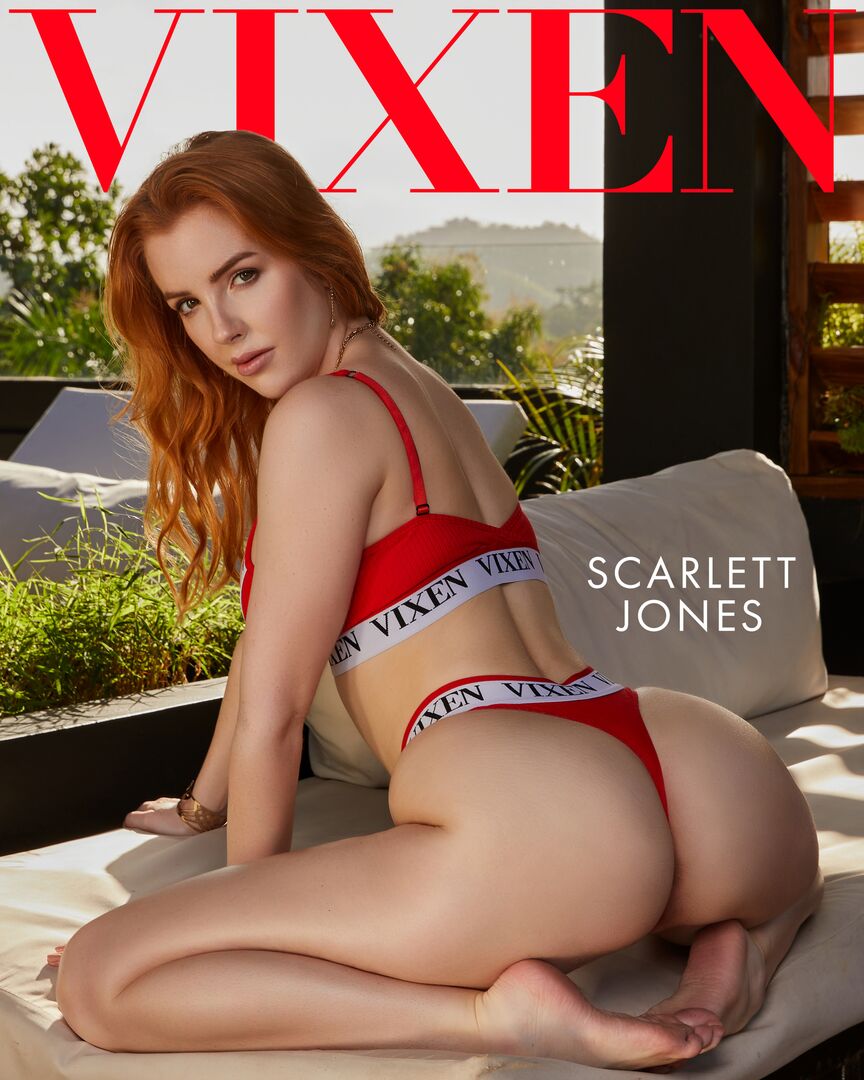 Insatiable Redhead Scarlett Cant Hold Back Anymore