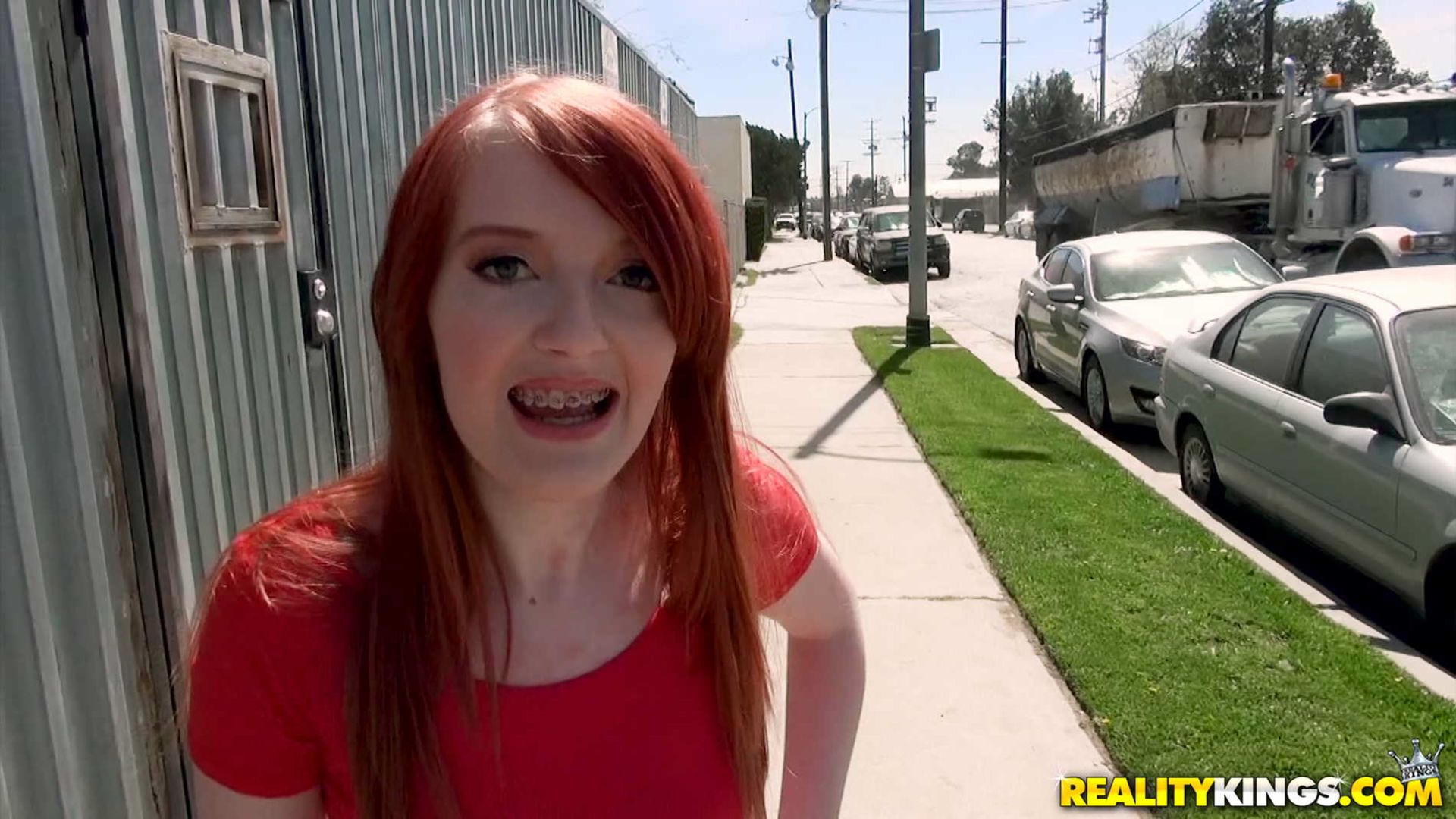 Braces Babe Blowjob