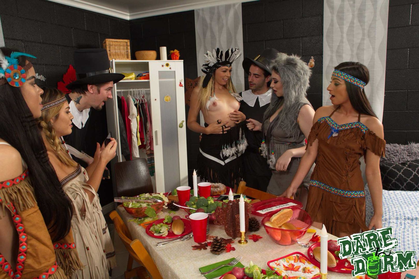 Dorm Room Fucksgiving