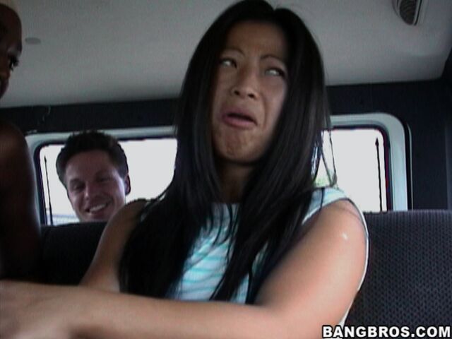 Tight Asian Pussy On The BangBus
