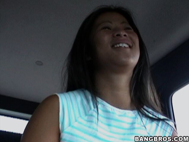 Tight Asian Pussy On The BangBus