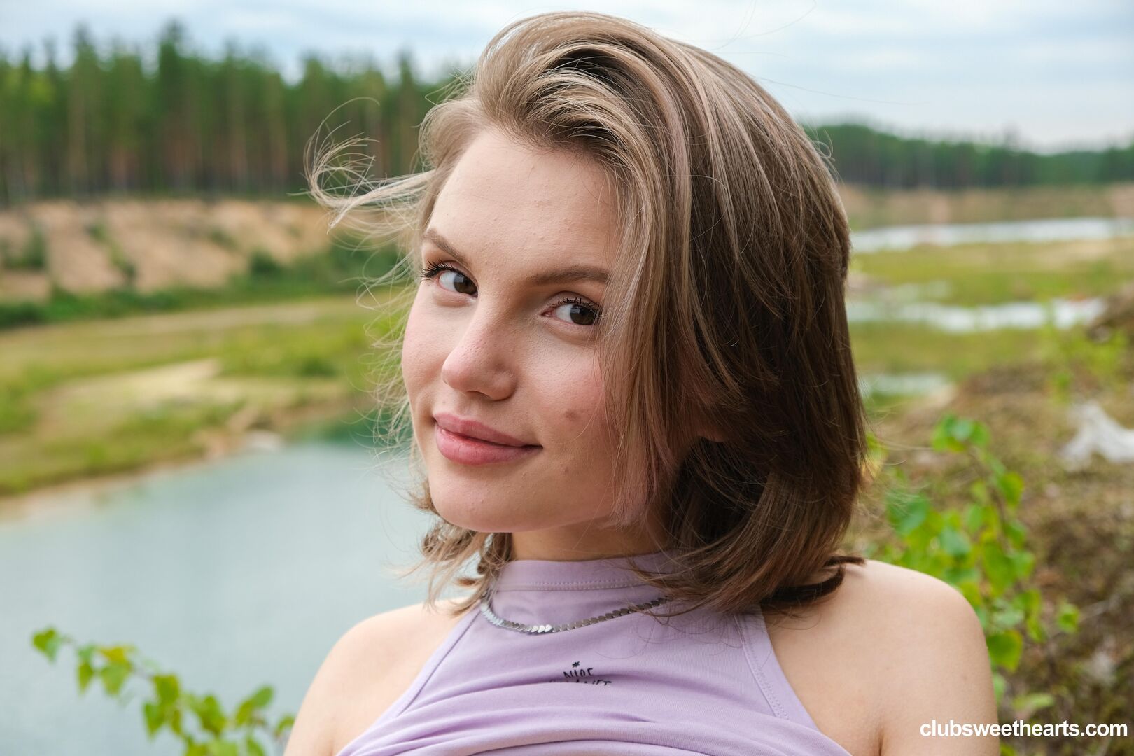 Milka finds good spot to cum