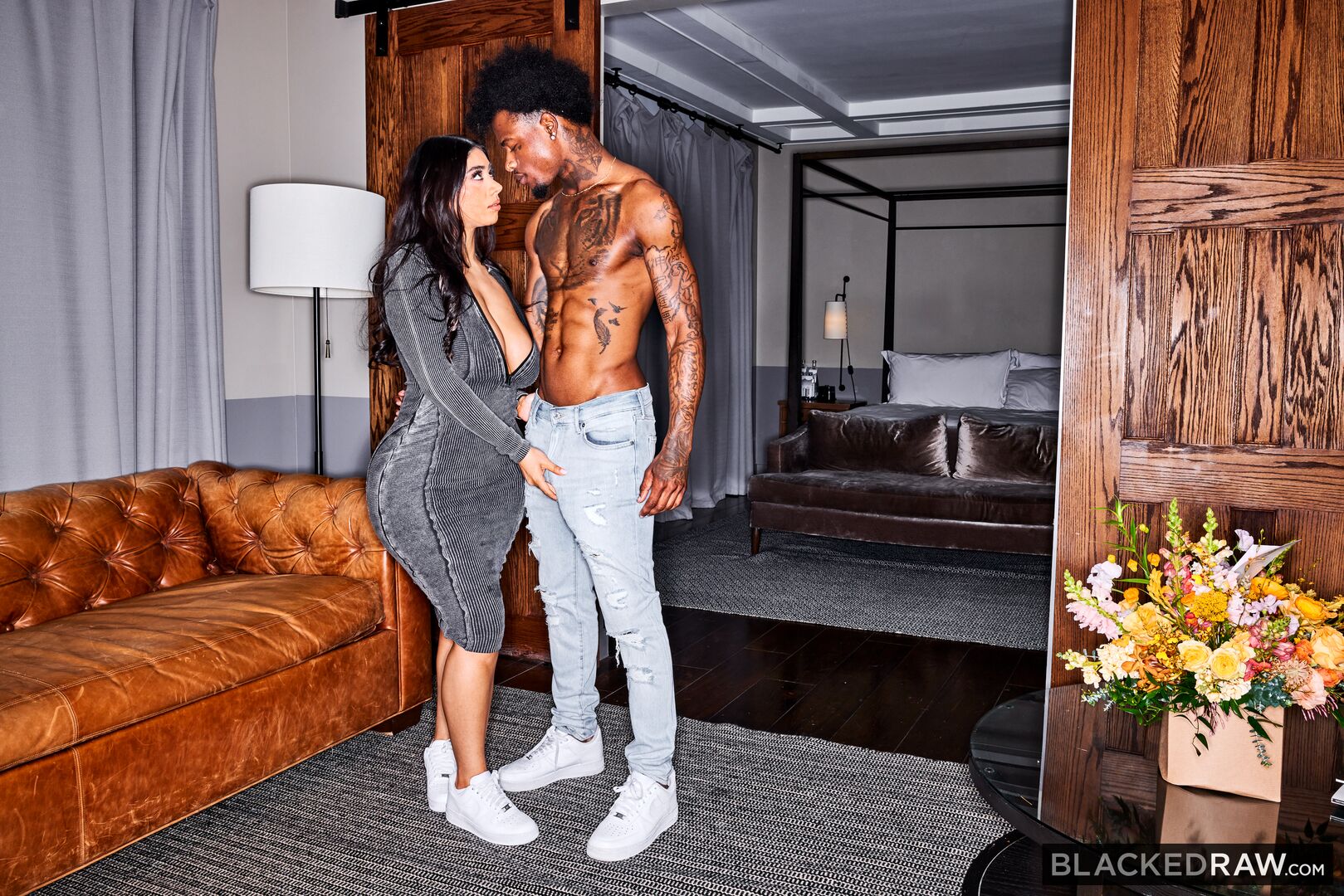 Curvy Baddie Violet Takes Every Inch Of His BBC