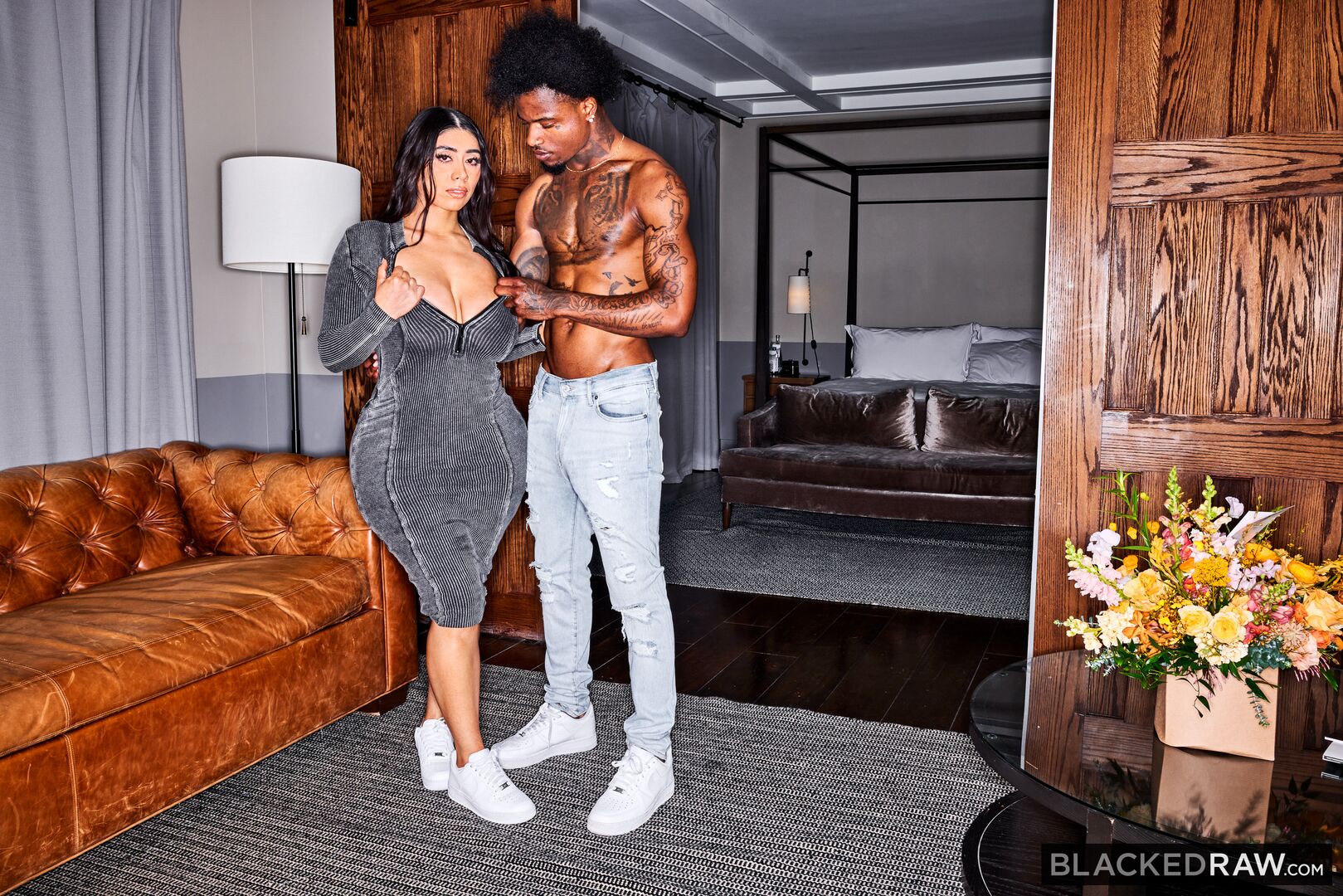 Curvy Baddie Violet Takes Every Inch Of His BBC