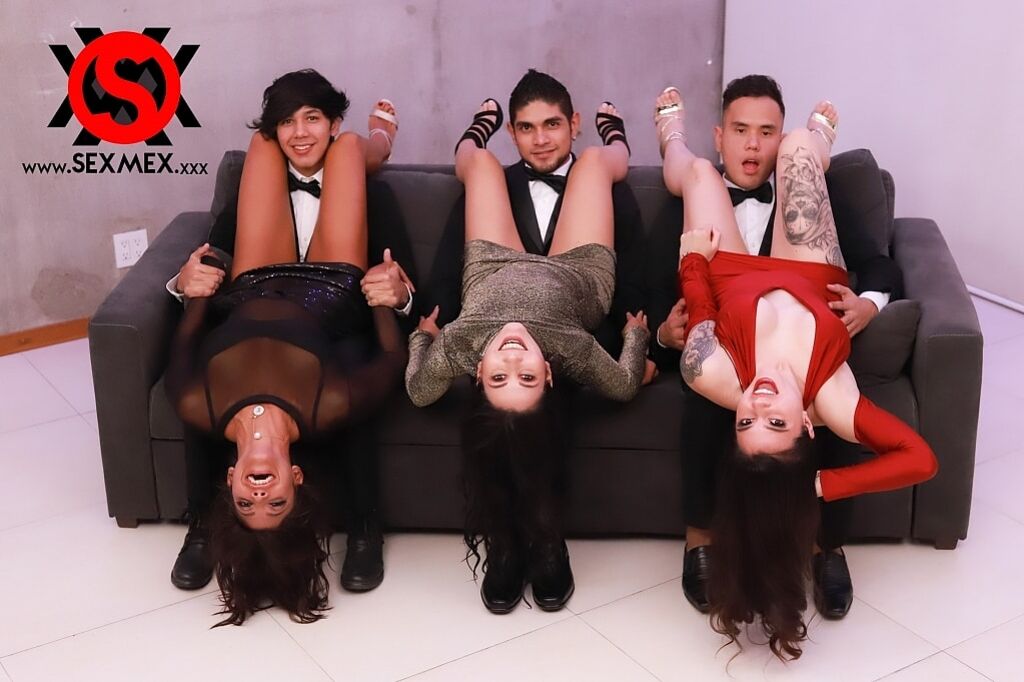NEW YEAR'S ORGY . ANGIE MILLER DIOSA VICTORIA SOL RAVEN