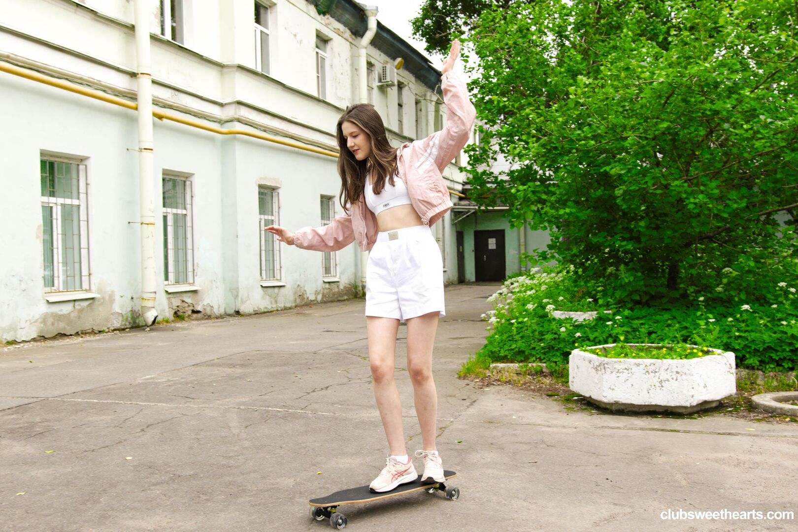 Ass fucked skater babe