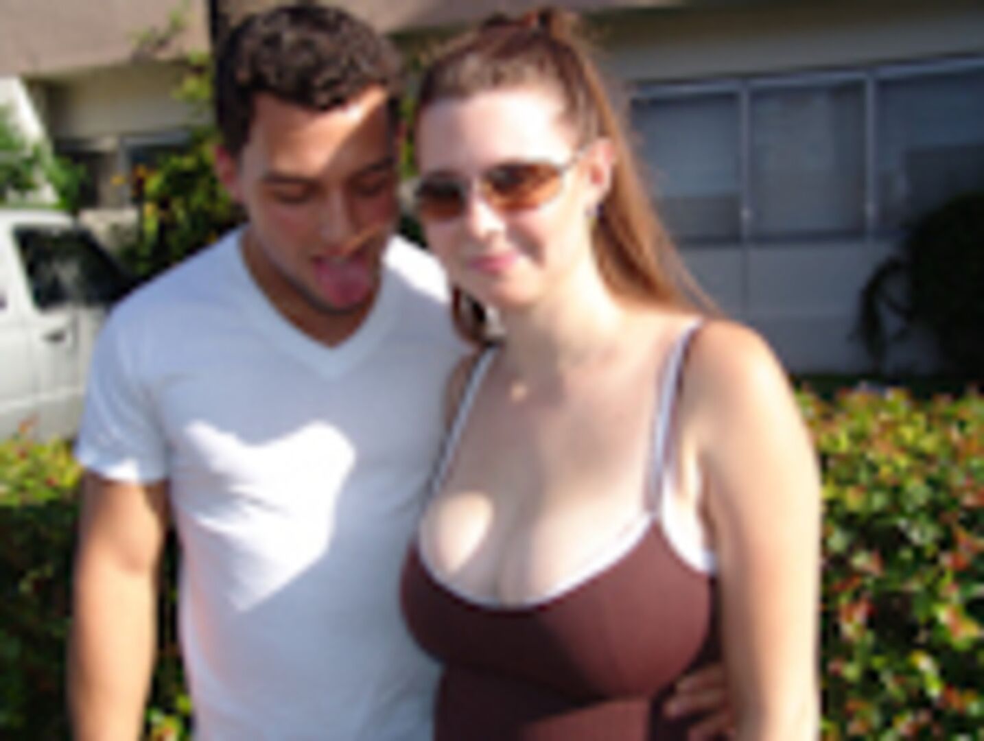 Amazing natural big tits
