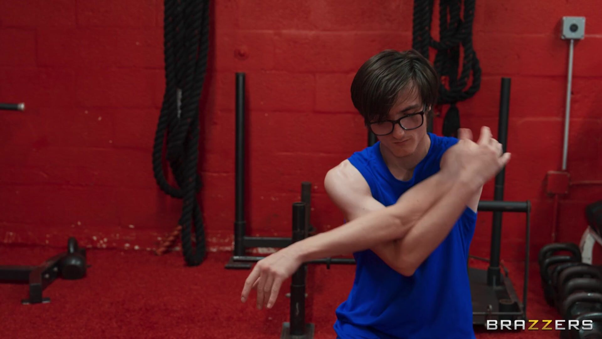 A Not So Sneaky Public Gym Bang
