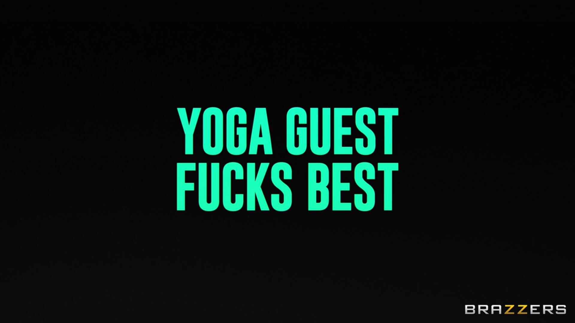 Yoga Guest Fucks Best