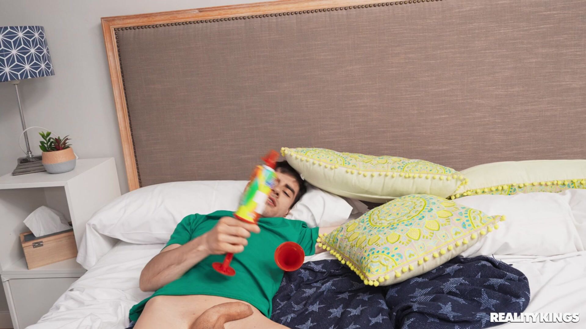 An Airhorn Prank Turns Into Facesitting