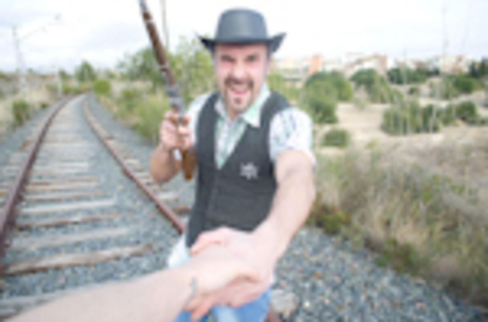 Sex on the railroad tracks