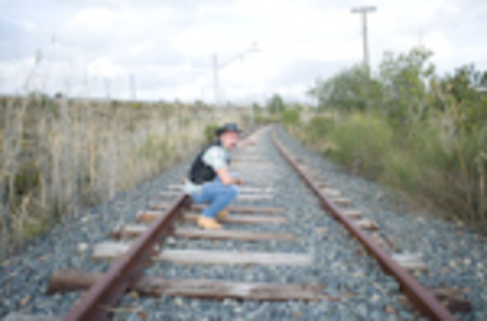 Sex on the railroad tracks