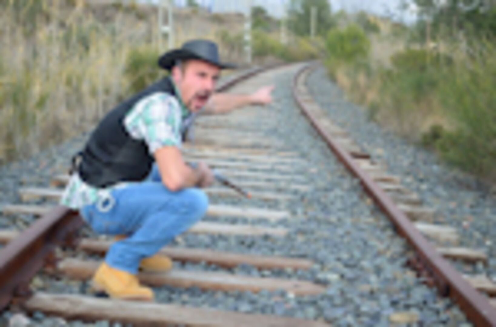 Sex on the railroad tracks