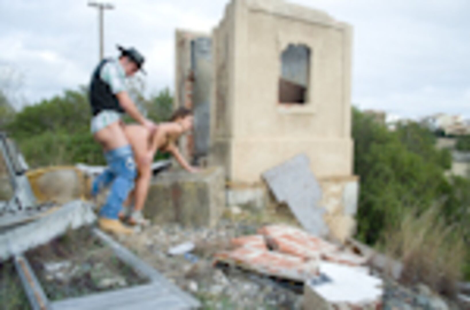 Sex on the railroad tracks