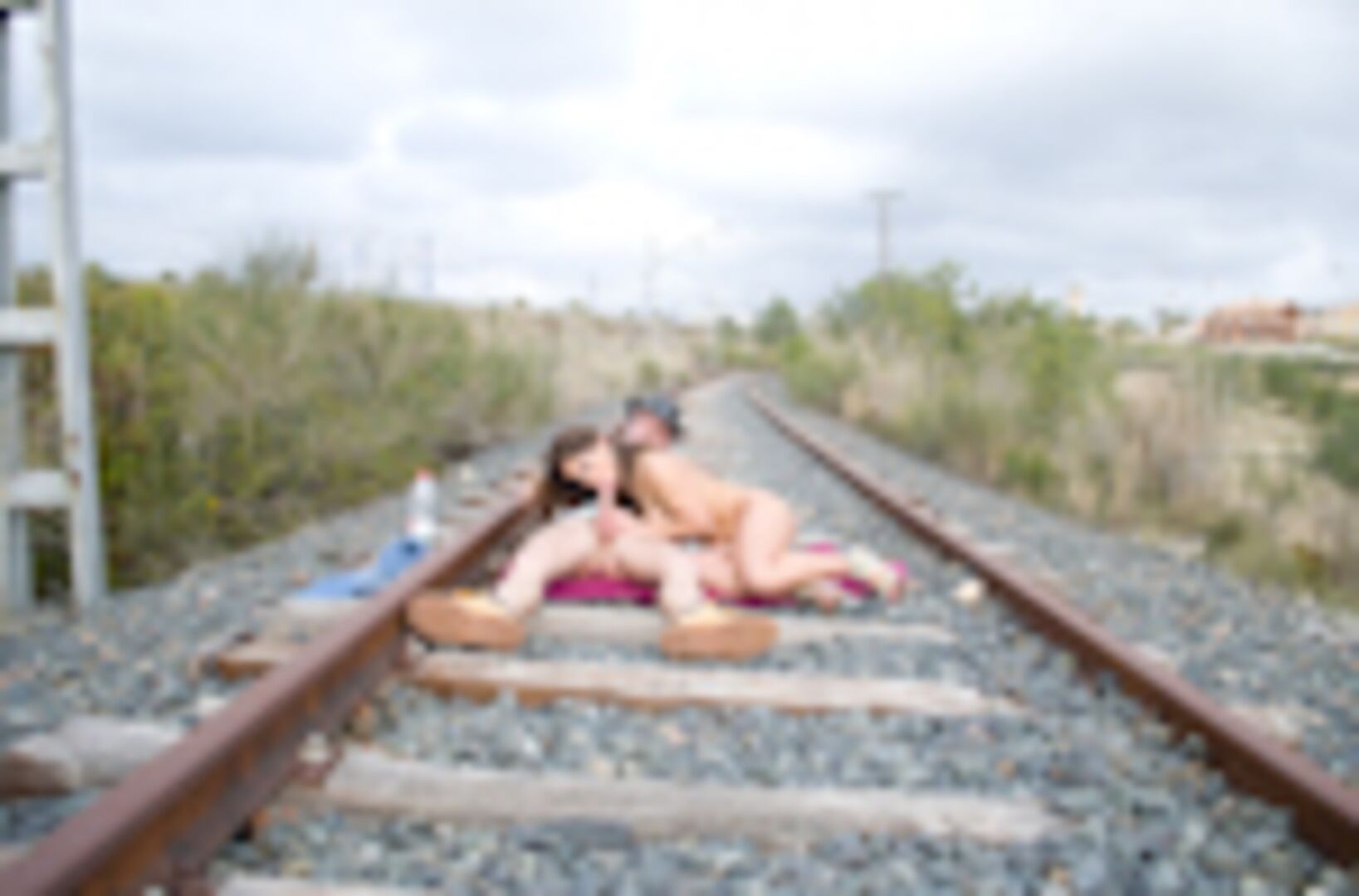 Sex on the railroad tracks