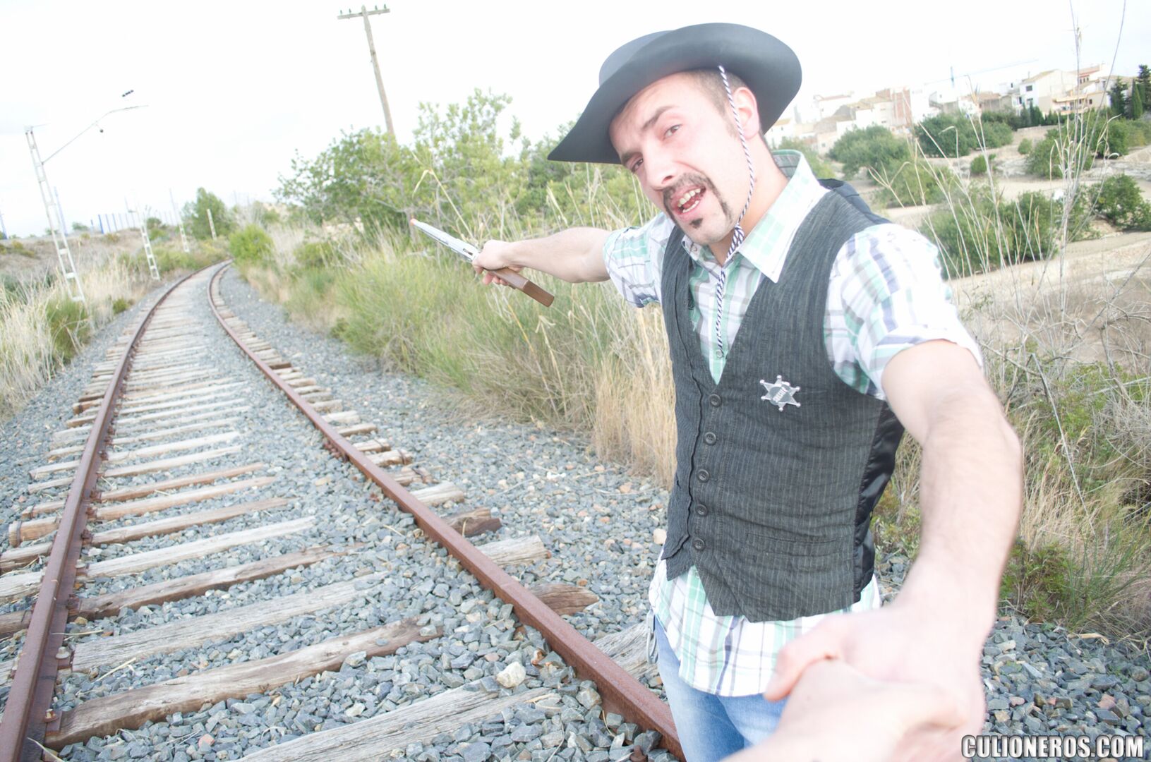 Sex on the railroad tracks
