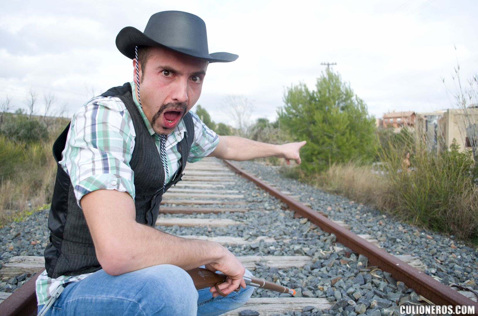 Sex on the railroad tracks