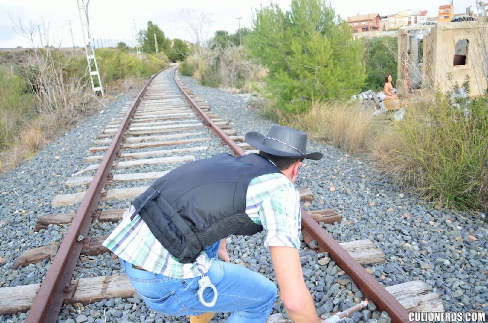 Sex on the railroad tracks