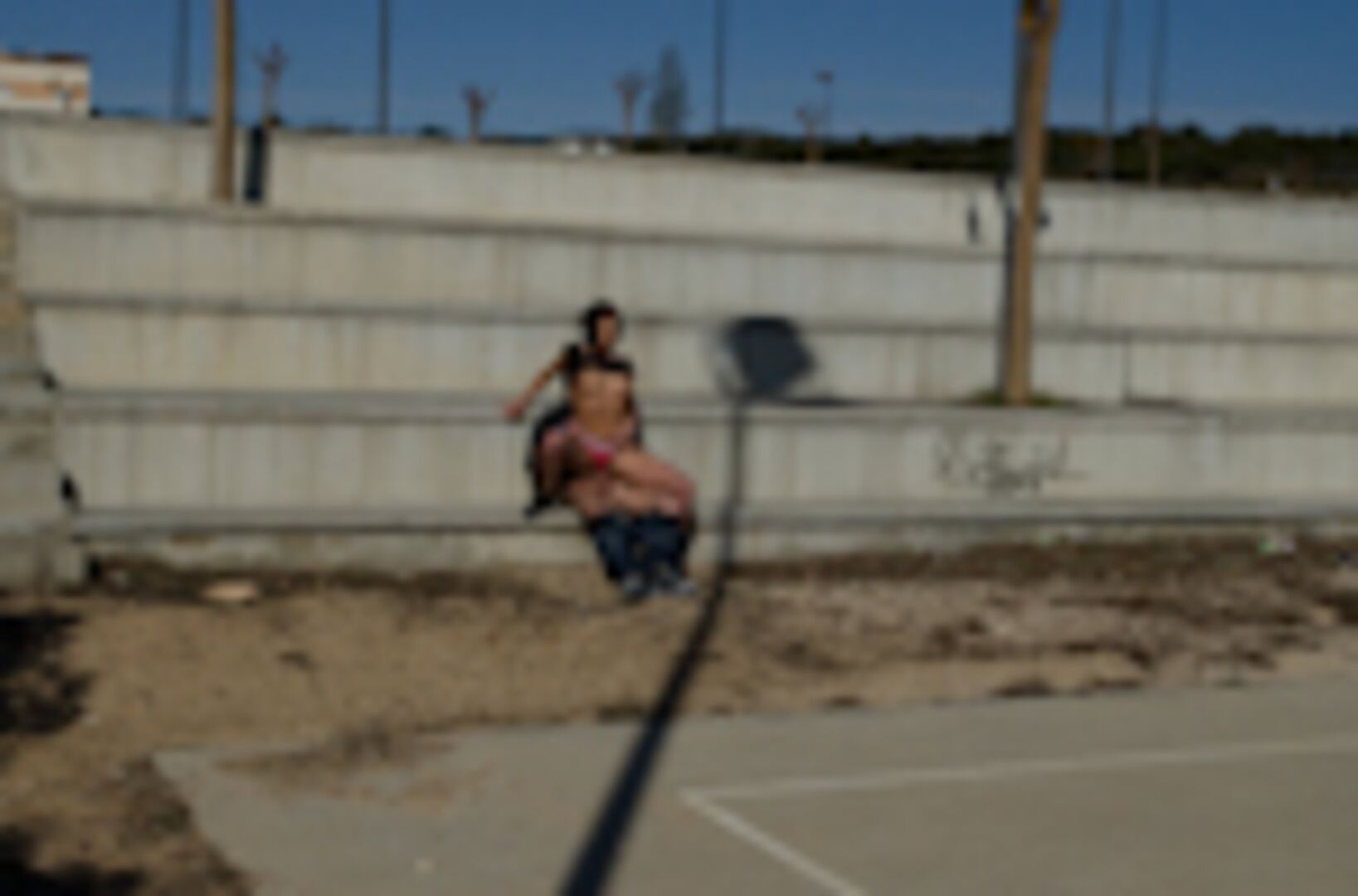 Russian slut fucked in public
