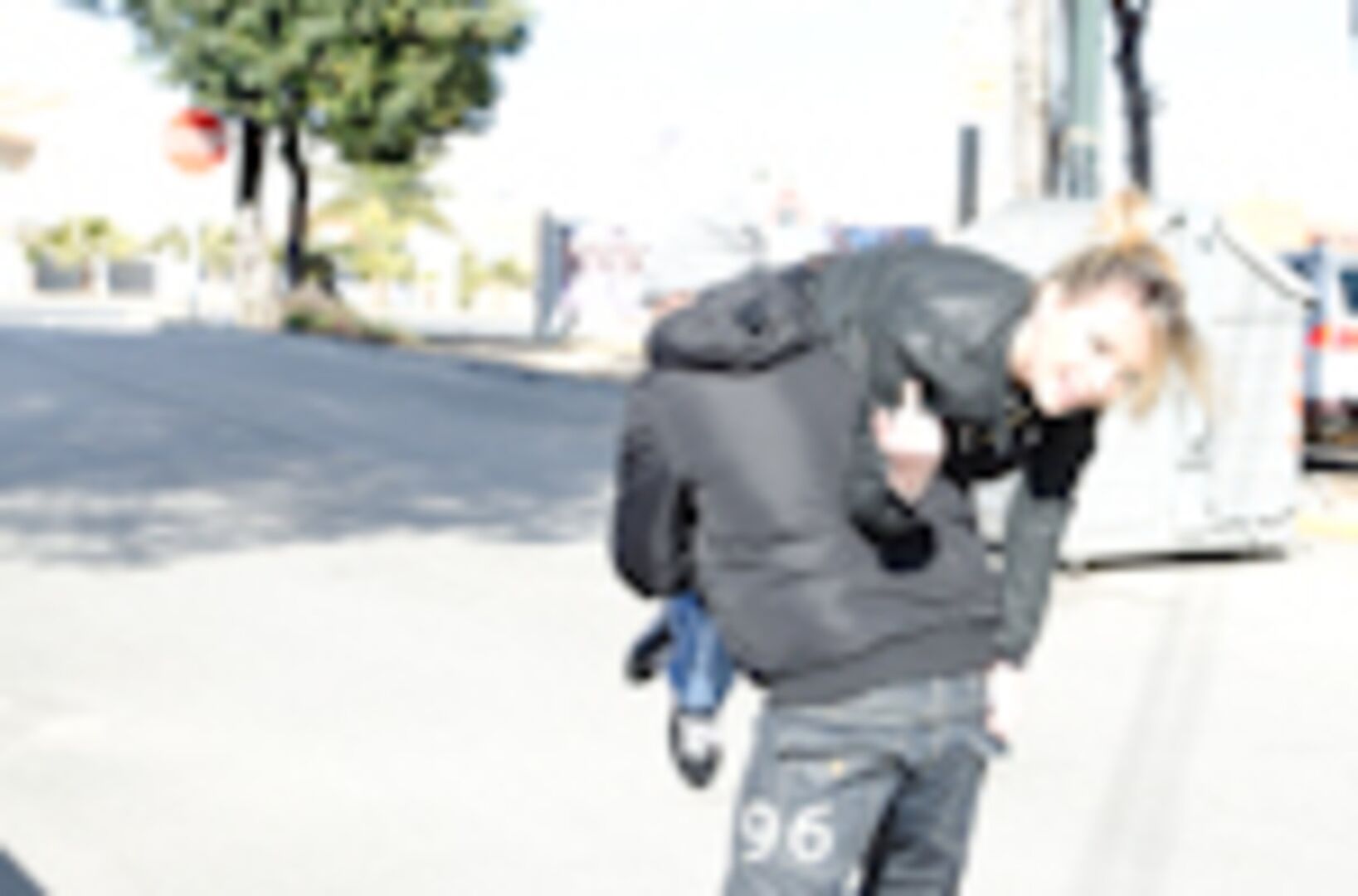 Russian Beauty gets fucked in public
