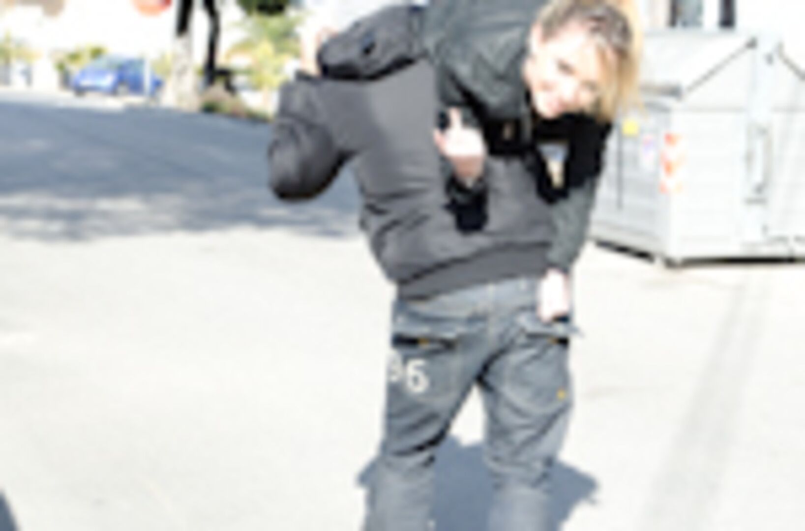 Russian Beauty gets fucked in public