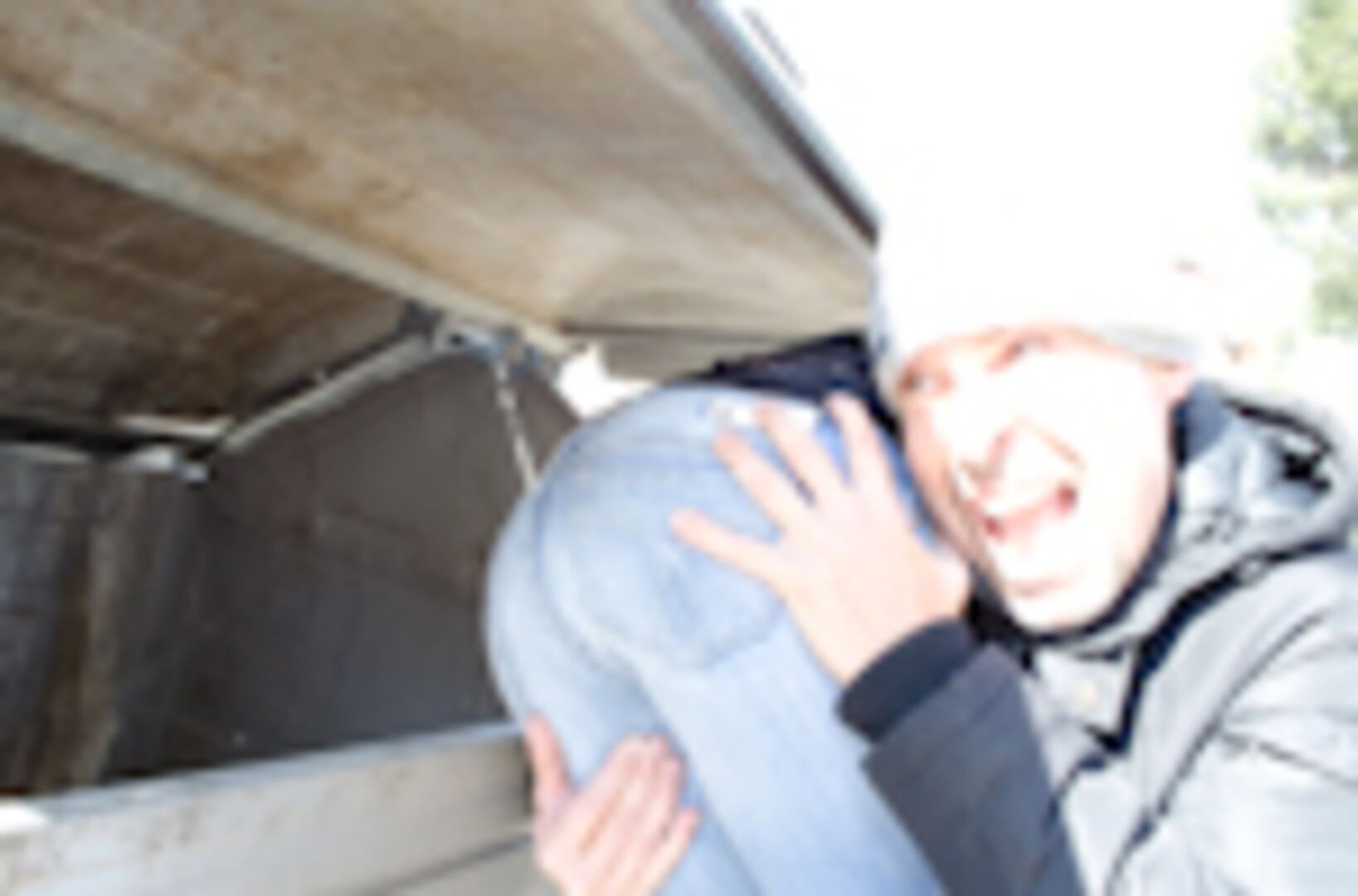 Russian Beauty gets fucked in public