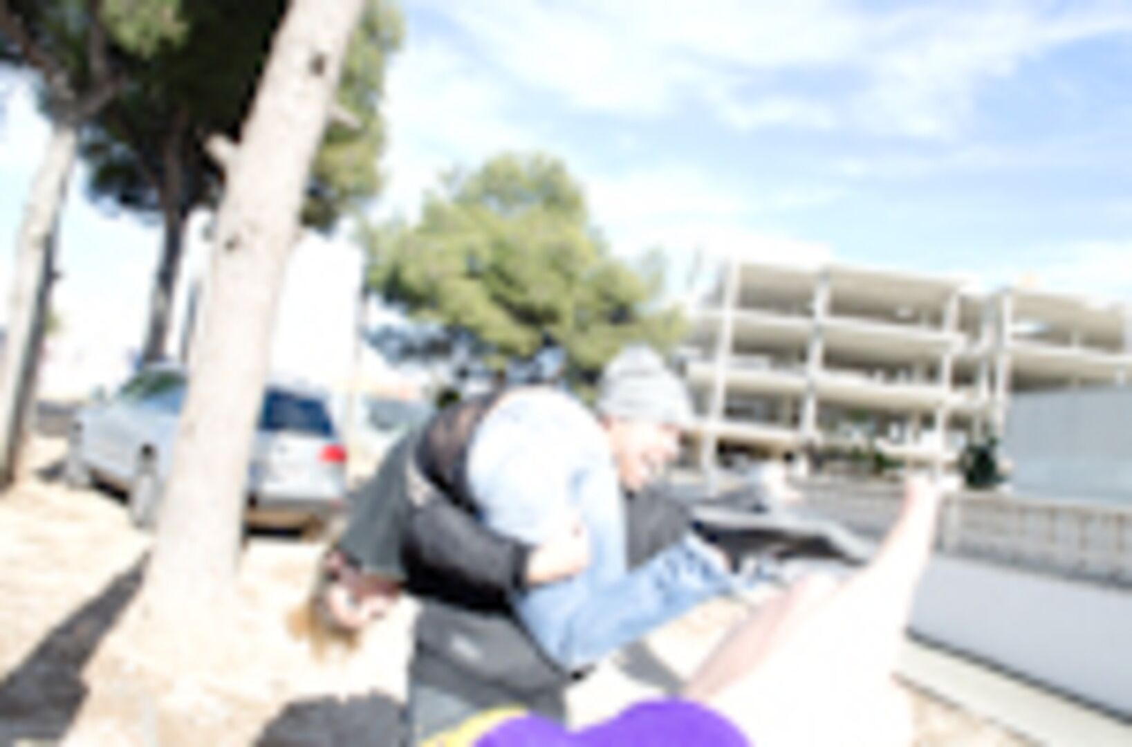 Russian Beauty gets fucked in public