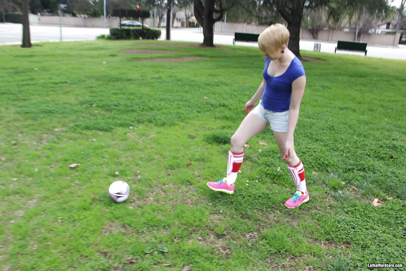 Miley May Gets Balled On The Couch By John Strong