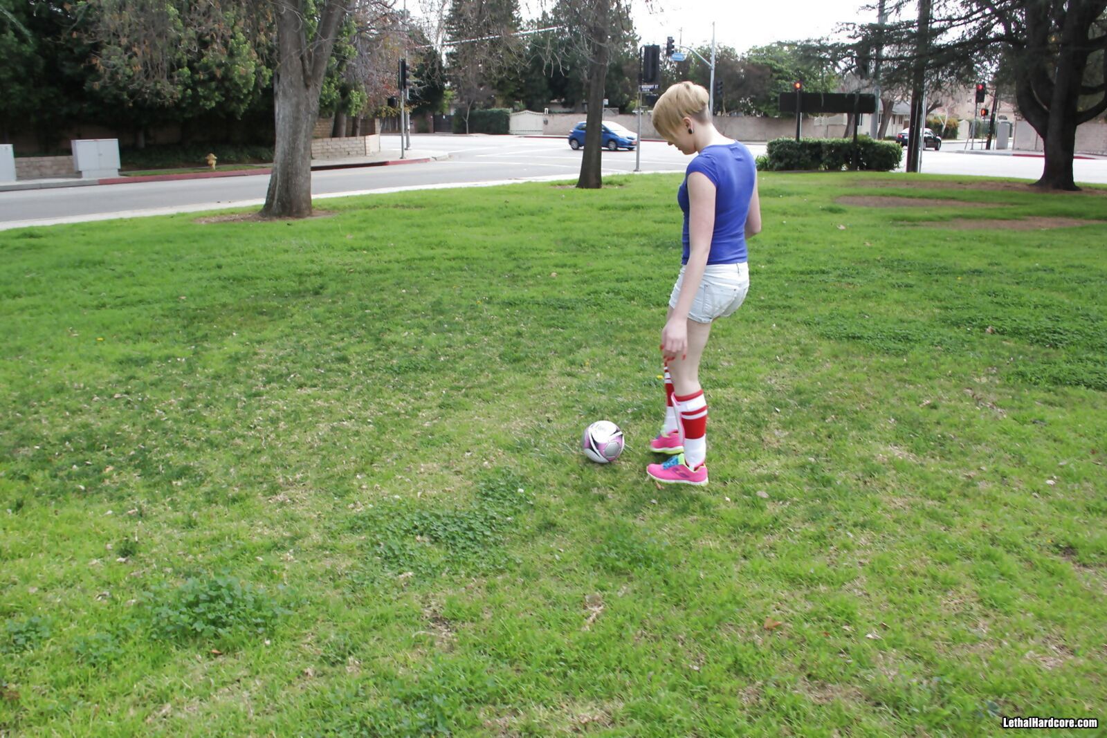 Miley May Gets Balled On The Couch By John Strong