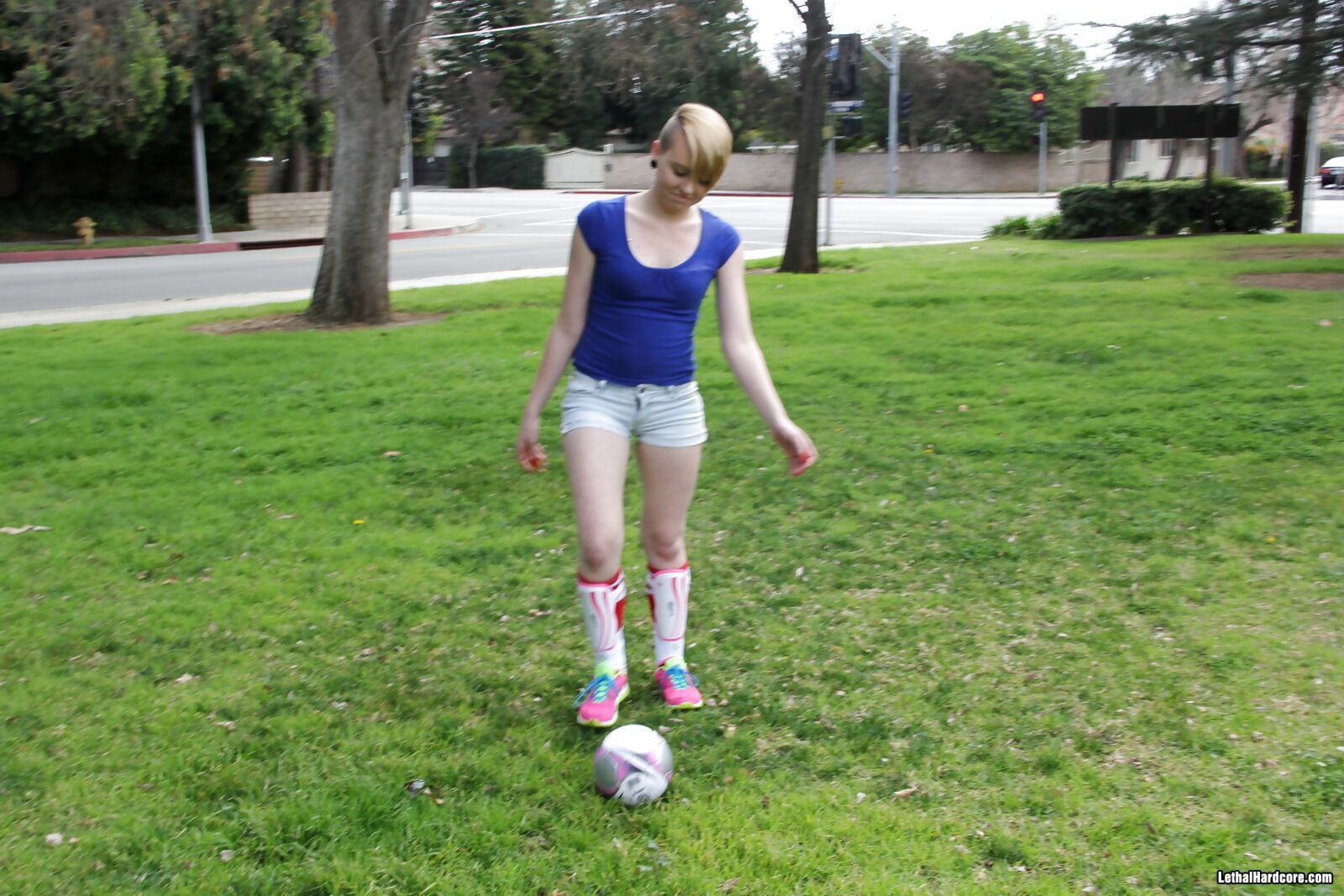 Miley May Gets Balled On The Couch By John Strong