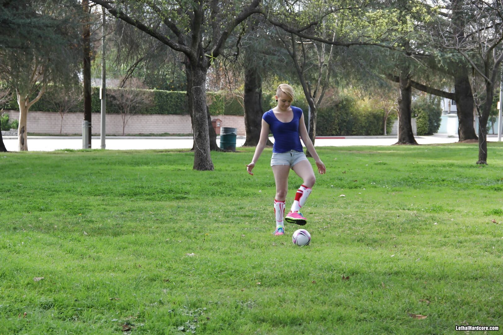 Miley May Gets Balled On The Couch By John Strong