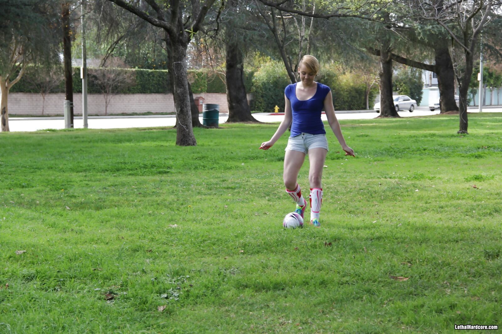 Miley May Gets Balled On The Couch By John Strong