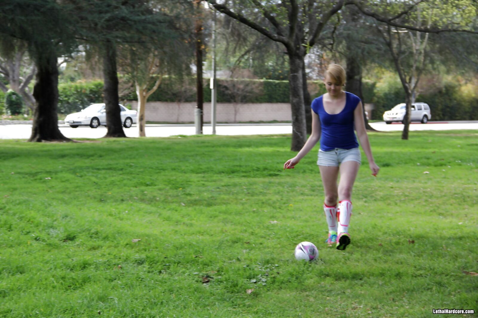 Miley May Gets Balled On The Couch By John Strong