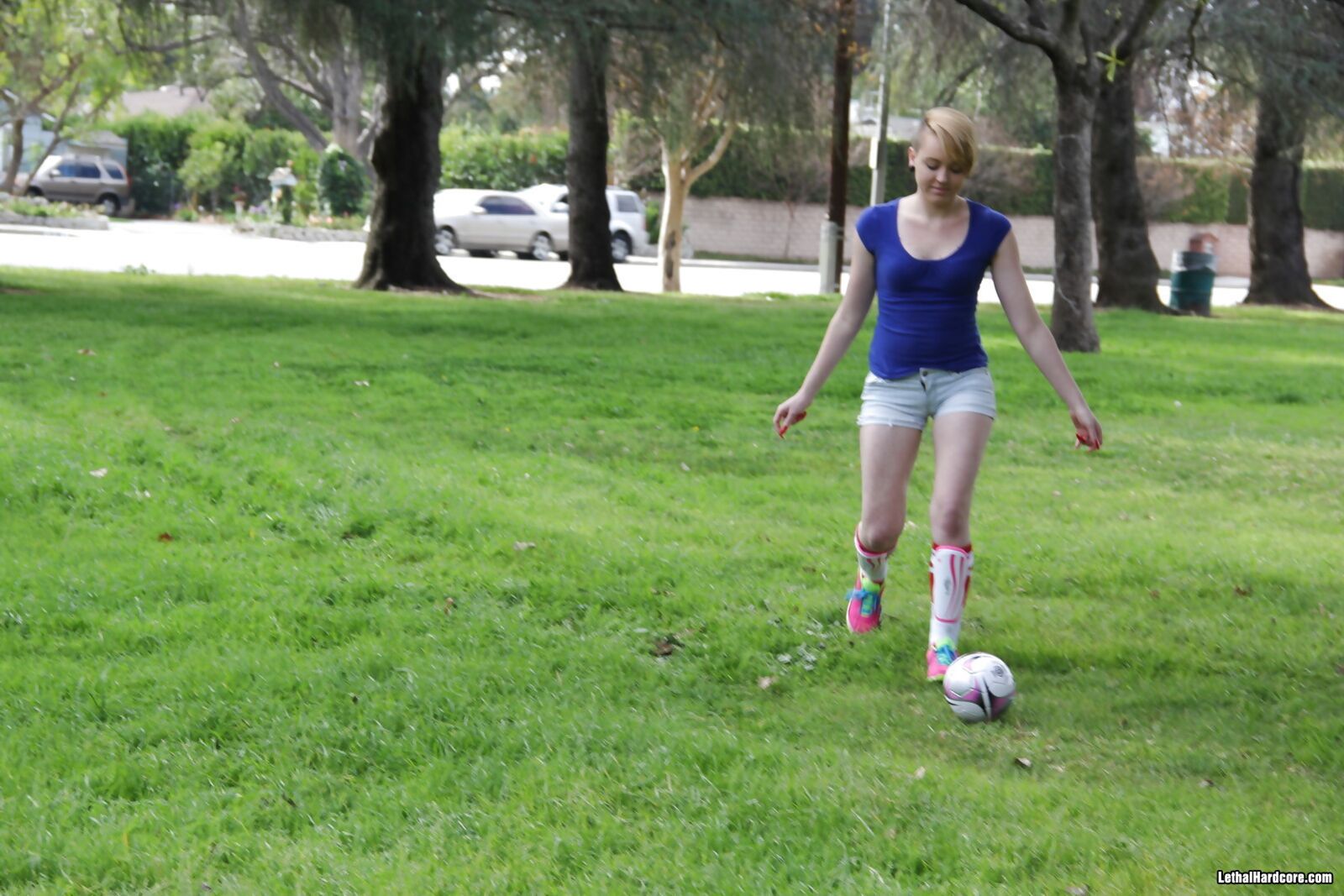 Miley May Gets Balled On The Couch By John Strong