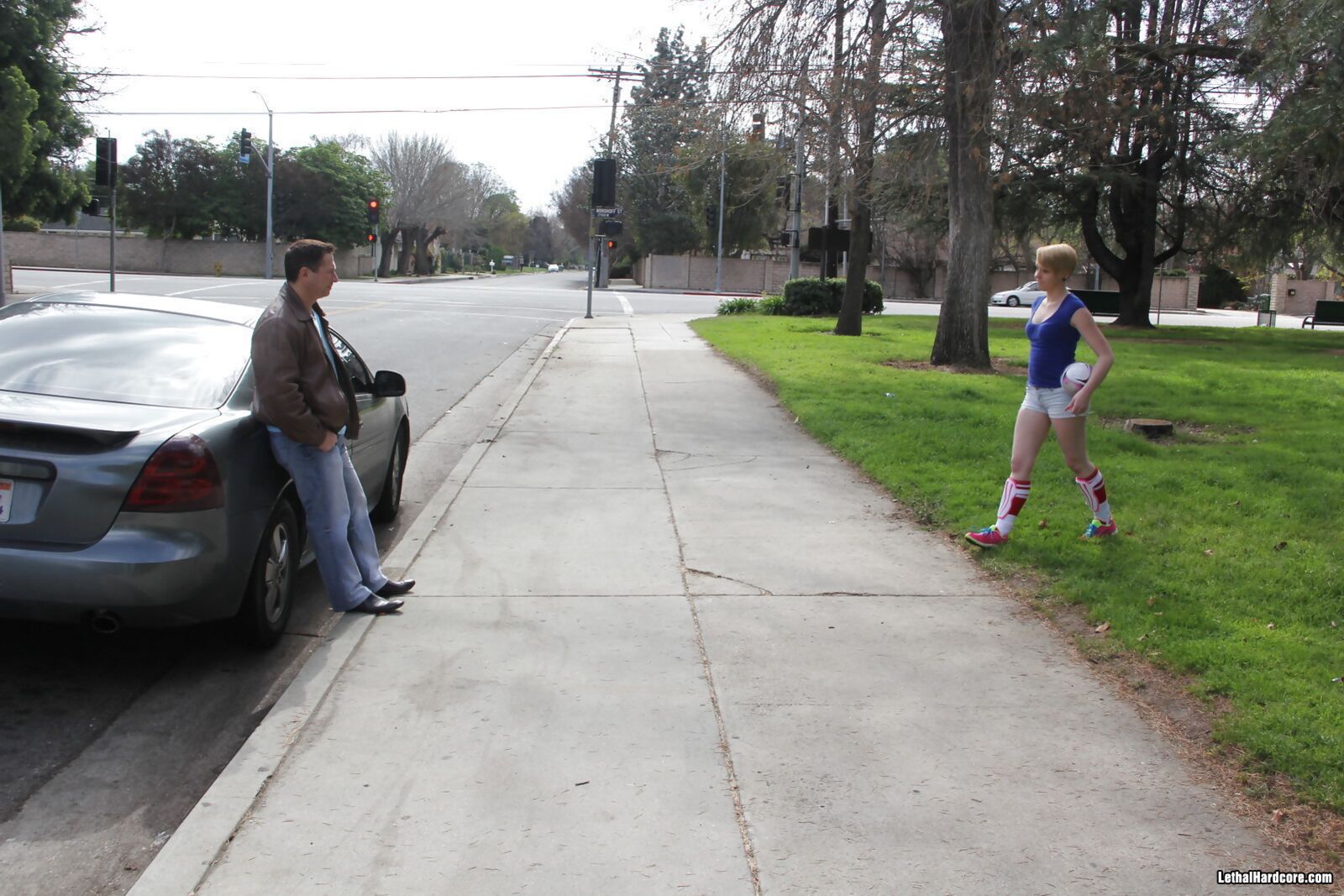 Miley May Gets Balled On The Couch By John Strong