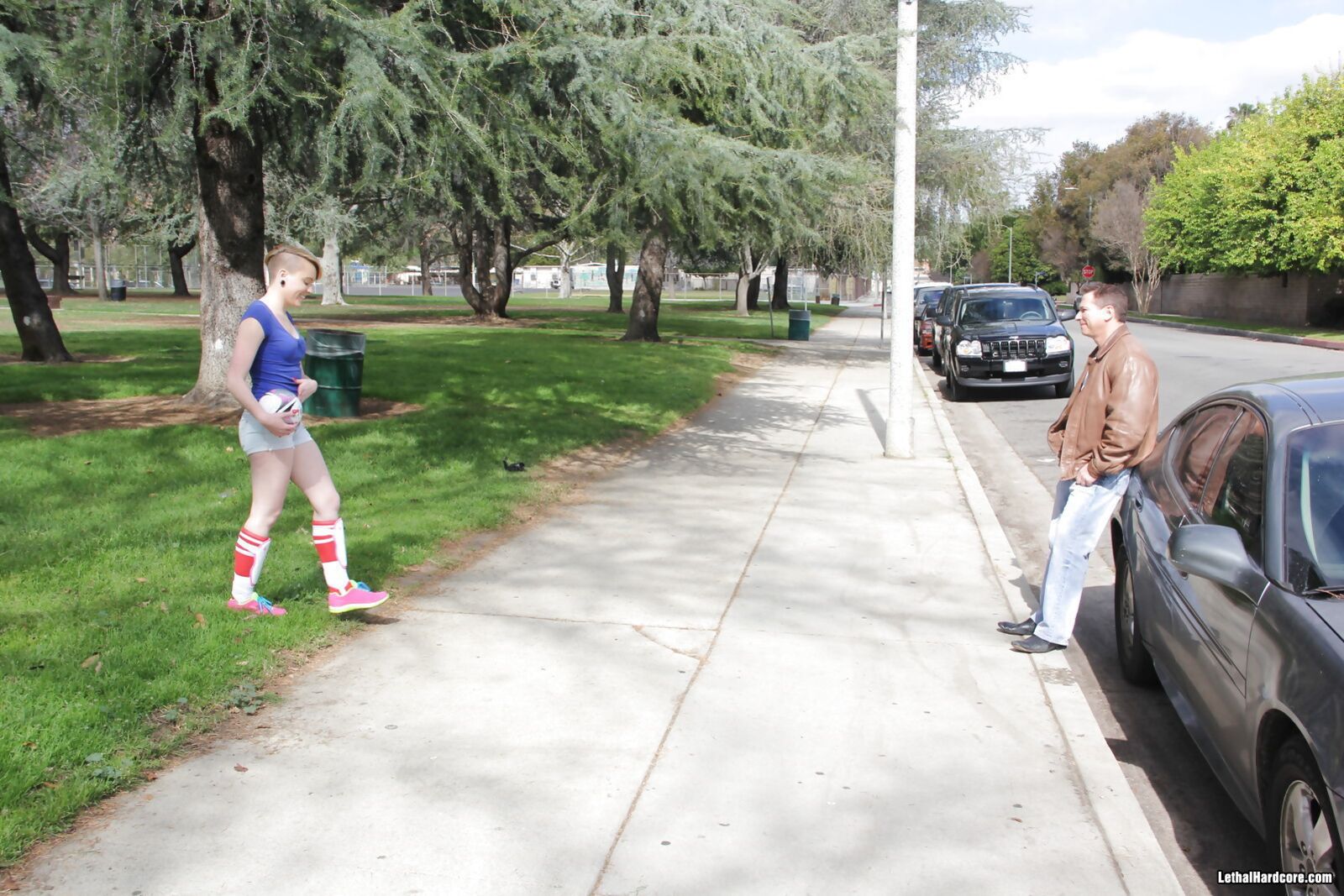 Miley May Gets Balled On The Couch By John Strong