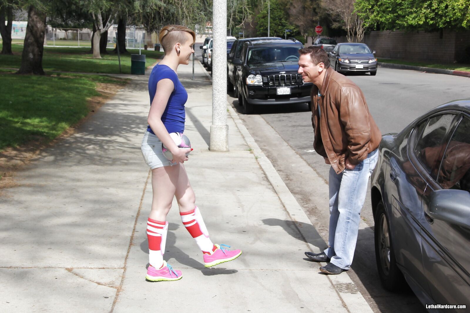 Miley May Gets Balled On The Couch By John Strong
