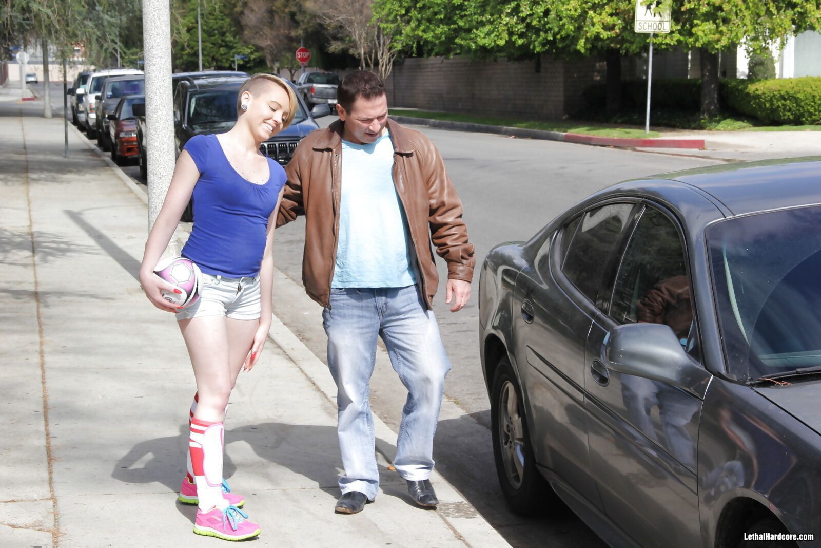 Miley May Gets Balled On The Couch By John Strong